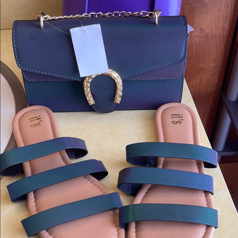 Shoes & purse